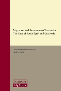Enlarge image Cover: Migration and Autonomous Territories - Martinus Nijhoff