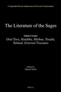 Cover: The Literature of the Jewish People in the Period of the Second Temple and the Talmud, Volume 3 The Literature of the Sages - Brill