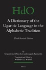 Cover: A Dictionary of the Ugaritic Language in the Alphabetic Tradition (2 vols) - Brill