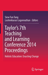 Abbildung von: Taylor's 7th Teaching and Learning Conference 2014 Proceedings - Springer