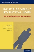 Cover: Identified versus Statistical Lives - Oxford University Press Inc