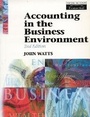 Cover: Accounting In the Business Environment - Financial Times Prentice Hall