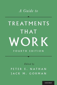Enlarge image Cover: A Guide to Treatments That Work - Oxford University Press Inc