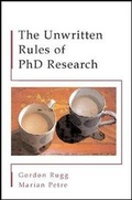Cover: The Unwritten Rules of PhD Research - Open University Press