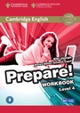 Cover: Cambridge English Prepare! Level 4 Workbook with Audio - Cambridge University Press