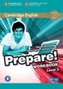 Cover: Cambridge English Prepare! Level 3 Workbook with Audio - Cambridge University Press