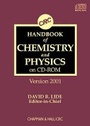 Cover: CRC Handbook of Chemistry and Physics on CD-ROM 2002 Version - CRC Press