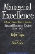 Cover: Managerial Excellence - Harvard Business Review Press