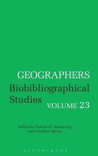 Enlarge image Cover: Geographers: v. 23 - Continuum International Publishing Group Ltd.
