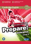 Cover: Cambridge English Prepare! Level 5 Workbook with Audio - Cambridge University Press