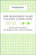 Cover: HBR Classics: How Management Teams Can Have a Good Fight - Harvard Business Review Press