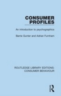 Enlarge image Cover: Consumer Profiles (RLE Consumer Behaviour) - Routledge