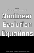 Cover: Nonlinear Evolution Equations - Academic Press