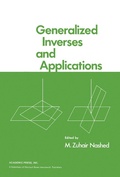 Cover: Generalized Inverses and Applications - Academic Press