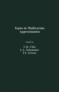 Enlarge image Cover: Topics in Multivariate Approximation - Academic Press