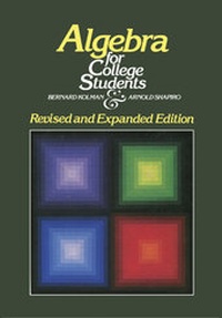 Abbildung von: Algebra for College Students - Academic Press