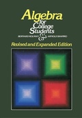 Cover: Algebra for College Students - Academic Press