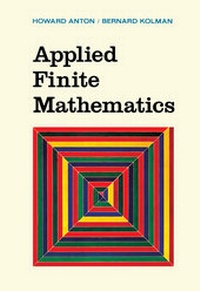 Abbildung von: Applied Finite Mathematics - Academic Press