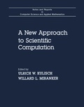 Cover: A New Approach to Scientific Computation - Academic Press