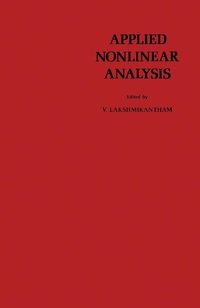 Enlarge image Cover: Applied Nonlinear Analysis - Academic Press