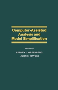 Enlarge image Cover: Computer-Assisted Analysis and Model Simplification - Academic Press