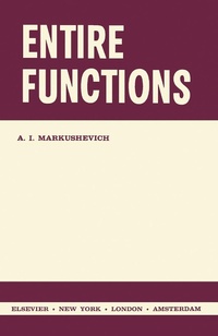 Enlarge image Cover: Entire Functions - Elsevier