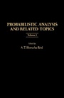 Cover: Probabilistic Analysis and Related Topics - Academic Press