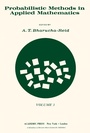 Cover: Probabilistic Methods in Applied Mathematics - Academic Press