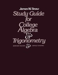 Cover: Study Guide for College Algebra and Trigonometry - Academic Press