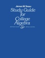 Cover: Study Guide for College Algebra - Academic Press