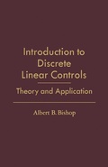 Cover: Introduction to Discrete Linear Controls - Academic Press