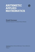 Cover: Arithmetic Applied Mathematics - Elsevier