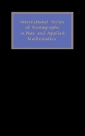 Cover: Introduction to Higher Algebra - Elsevier