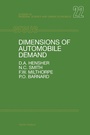 Cover: Dimensions of Automobile Demand - Elsevier