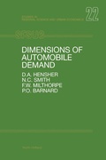 Cover: Dimensions of Automobile Demand - Elsevier