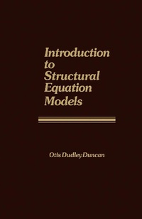 Enlarge image Cover: Introduction to Structural Equation Models - Academic Press