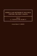 Cover: Models and Methods in Multiple Criteria Decision Making - Elsevier