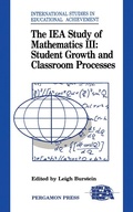 Cover: The IEA Study of Mathematics III - Elsevier