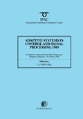 Cover: Adaptive Systems in Control and Signal Processing 1995 - Elsevier