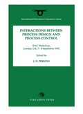 Cover: Interactions Between Process Design and Process Control - Elsevier