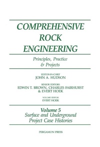 Enlarge image Cover: Surface and Underground Project Case Histories - Elsevier