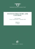 Cover: System Structure and Control 1992 - Elsevier