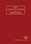 Cover: Control in Transportation Systems 1986 - Elsevier