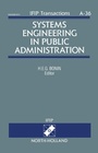 Cover: Systems Engineering in Public Administration - Elsevier