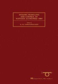 Enlarge image Cover: Dynamic Modelling and Control of National Economies 1989 - Elsevier
