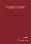 Cover: Adaptive Systems in Control and Signal Processing 1992 - Elsevier