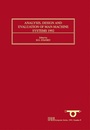 Cover: Analysis, Design and Evaluation of Man-Machine Systems 1992 - Elsevier