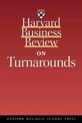 Cover: "Harvard Business Review" on Turnarounds - Harvard Business Review Press