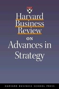 Cover: "Harvard Business Review" on Advances in Strategy - Harvard Business Review Press