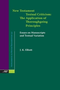 Enlarge image Cover: New Testament Textual Criticism - Society of Biblical Literature